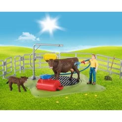 Schleich 42529 Vrolijke Koeienwasstraat Farmworld -Speelwereld Verkoop schleich 42529 koeienwasstraat
