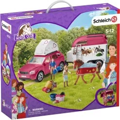 Schleich 42535 Avontuur Met Auto En Trailer HorseClub -Speelwereld Verkoop schleich 42535 avontuur met auto en trailer 8
