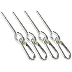 Schommelhaak Karabijn Indraaihaak Houtdraadbout 10 X 140 -Speelwereld Verkoop schommelhaak indraai houtdraad M12 speelactief.nl 1