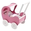 Houten Poppenwagen De Luxe Pink Incl. Dekbed / Slaapzak -Speelwereld Verkoop sd 14 4