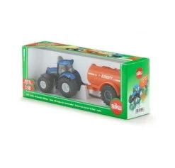 Siku 1945 Tractor New Holland Met 1 Assige Gierton -Speelwereld Verkoop siku 1945 new holland tractor met 1 assige vacuumtanker 1 1