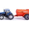 Siku 1945 Tractor New Holland Met 1 Assige Gierton