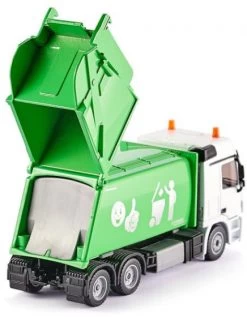 Siku 2938 Mercedes Vuilniswagen -Speelwereld Verkoop siku mercedes benz vuiniswagen faun opbouw variopress groen 2938 4006874029389.jpg 2