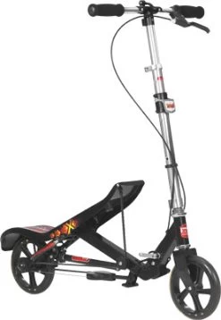 SpaceScooter X580 Black Space Scooter Zwart -Speelwereld Verkoop spacescooter step autoped black 2