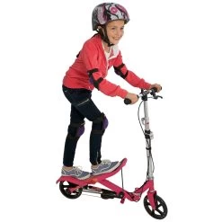 SpaceScooter X580 Pink Space Scooter Roze 9 SpaceScooter X580 Pink Space Scooter Roze -Speelwereld Verkoop spacescooter step autoped pink 3