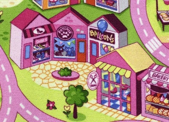 Speelkleed Sweet City Speeltapijt 140×200 Cm 7 Speelkleed Sweet City Speeltapijt 140×200 Cm - Afbeelding 5