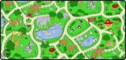 Speelkleed Dierentuin Speeltapijt 95×200 Cm Speelmat 5 Speelkleed Dierentuin Speeltapijt 95×200 Cm Speelmat -Speelwereld Verkoop speeltapijt dierentuin 1