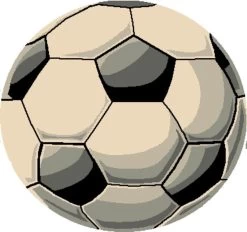 Speelkleed Voetbal Vloerkleed 120cm -Speelwereld Verkoop speeltapijt voetbal 1