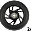 Stuntstep Wielen 100mm Alu Wheels Set Van 2 Black -Speelwereld Verkoop stuntstepwielen set alu velg 52LK ZWZ black speelactief.nl 1