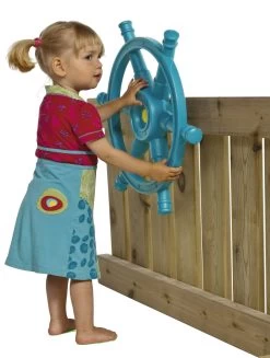 Stuurwiel Boot "Ster" Piratenstuur Div Kleuren In Kleur Turquoise -Speelwereld Verkoop stuurwiel boot ster kbt 3 scaled 1