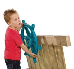 Stuurwiel Boot "Ster" Piratenstuur Div Kleuren In Kleur Turquoise -Speelwereld Verkoop stuurwiel boot ster kbt 4 scaled 1