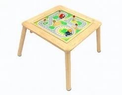 Tafel Naturel Met Speelblad Transport – I’m Toy 5 Tafel Naturel Met Speelblad Transport – I’m Toy -Speelwereld Verkoop tafel m et speelblad transport i m toy 1