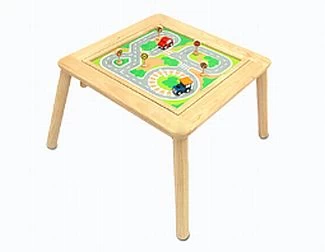 Tafel Naturel Met Speelblad Transport – I’m Toy 4 Tafel Naturel Met Speelblad Transport – I’m Toy - Afbeelding 2