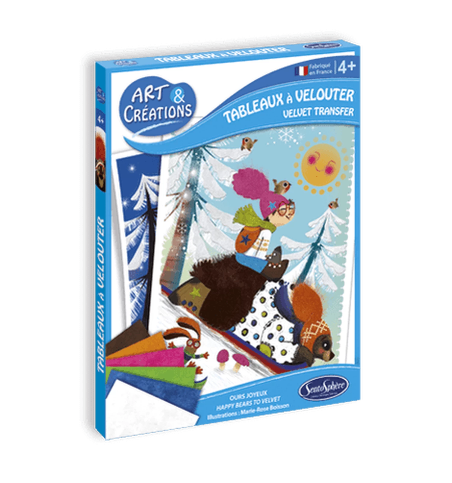 Transfer Fluweel – Sentosphere Knutselpakket 3 Transfer Fluweel – Sentosphere Knutselpakket