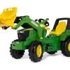 RollyFarmtrac John Deere 7310R + Rollytrac Lader JD Traptractor -Speelwereld Verkoop traptractor john deere 7310R rollytoys