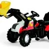 RollyFarmtrac Steyr CVT Met Voorlader Traptractor -Speelwereld Verkoop traptractor rolly toys 046317 steyr cvt 170 rollytr