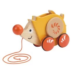 Trekfiguur Hape Egel 11 Trekfiguur Hape Egel -Speelwereld Verkoop trekdiertje hape walk a long egel 2