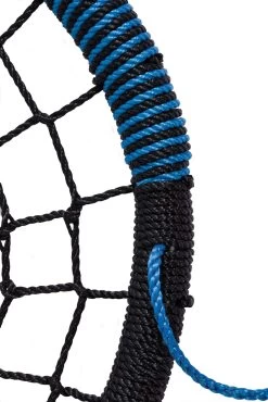 Vogelnest Nestschommel Oval Blauw -Speelwereld Verkoop vogelnestschommel oval blauw 3 scaled 1