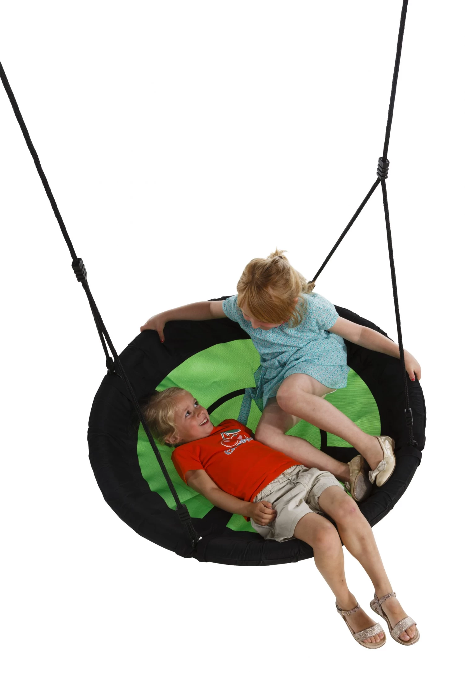 Vogelnestschommel Swibee Multikid Schommel Groen 6 Vogelnestschommel Swibee Multikid Schommel Groen - Afbeelding 4