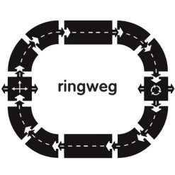 WayToPlay Ringroad Ringweg Rubber Flexibele Autobaan 12-dlg 12 WayToPlay Ringroad Ringweg Rubber Flexibele Autobaan 12-dlg -Speelwereld Verkoop waytoplay ringweg 89520112 1 1