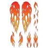 Wishbonebike Stickerset Flames 2 Wishbonebike Stickerset Flames -Speelwereld Verkoop wisbonebike stickers vlammen